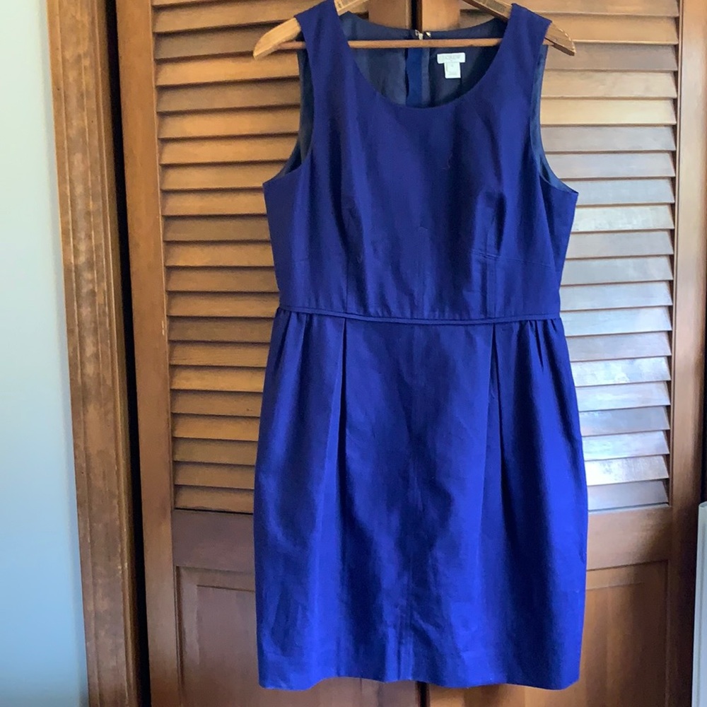 J. Crew Dress with hidden pockets! Like New!